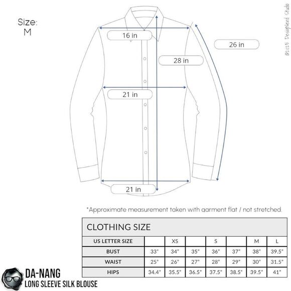 DA-NANG BOHEME SILK BUTTON DOWN LONG SLEEVE BLOUSE IN VINTAGE SUNSET ABSTRACT - Picture 10 of 12